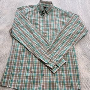 Club Room Youth Boys Ling Sleeve Shirt
Size M 15-15 1/2”